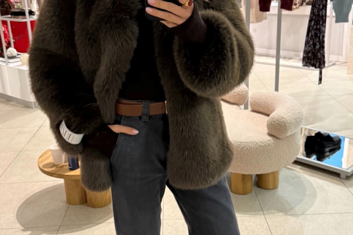 Małgosia Socha futerko na zimę