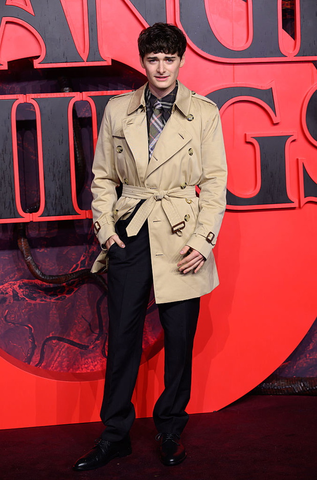 Noah Schnapp na premierze Stranger things 5