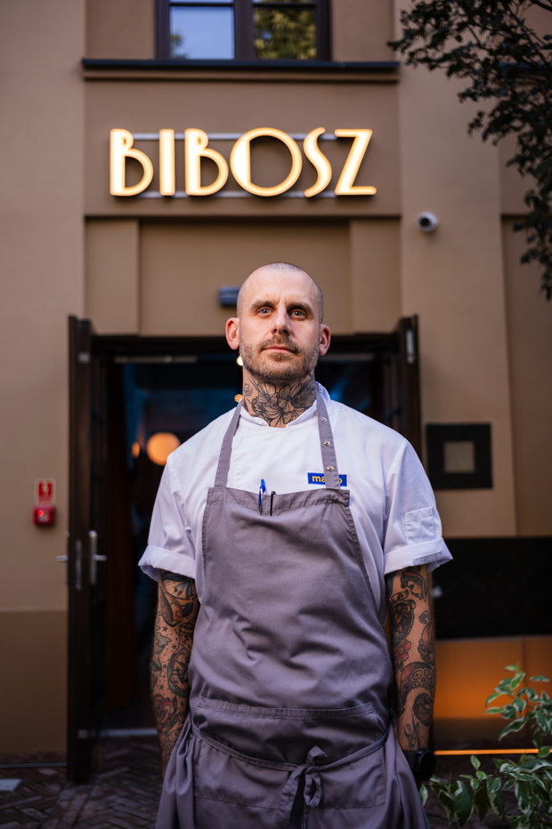 Mateusz Stasikowski, szef kuchni BIBOSZ