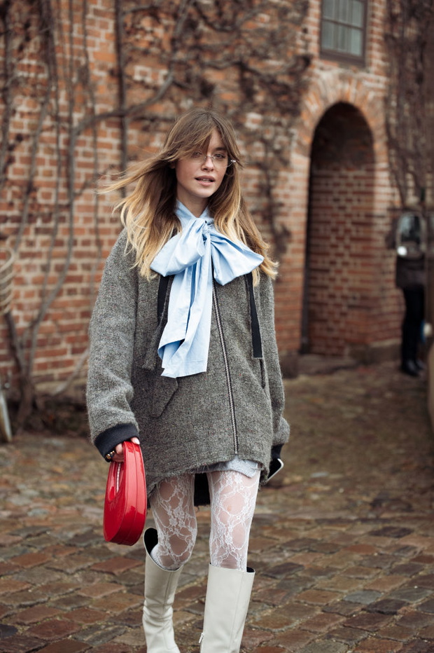 “Papillon blouse” z H&M – świąteczny trend minimalistek 2025