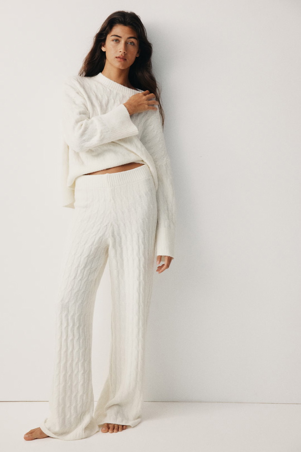 „Pillow knit” z H&amp;M – dzianinowy komplet na zimę 2025