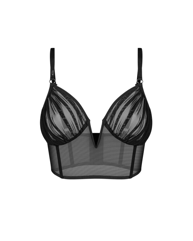 Exquisite Aurorium top czarny