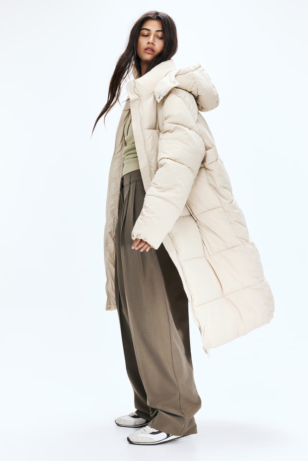 Snow shell coat – najcieplejsza kurtka zimy 2025 z H&M