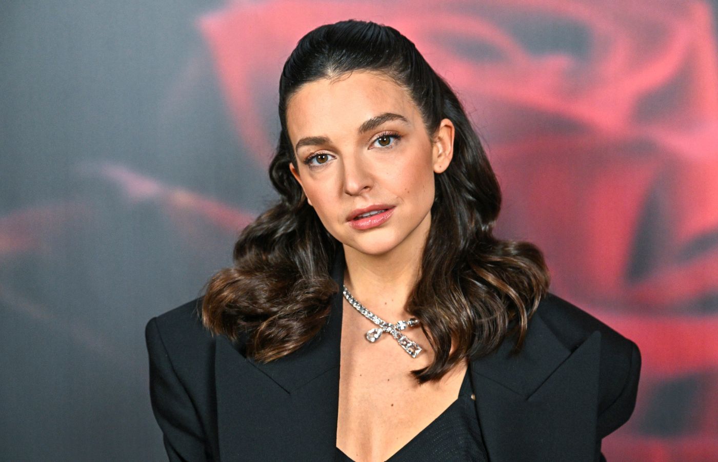 Maria Dębska w black total look'u