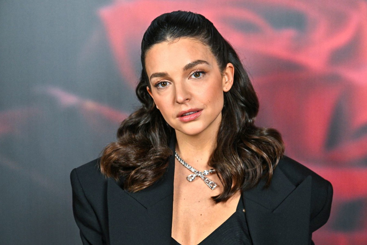 Maria Dębska w black total look'u