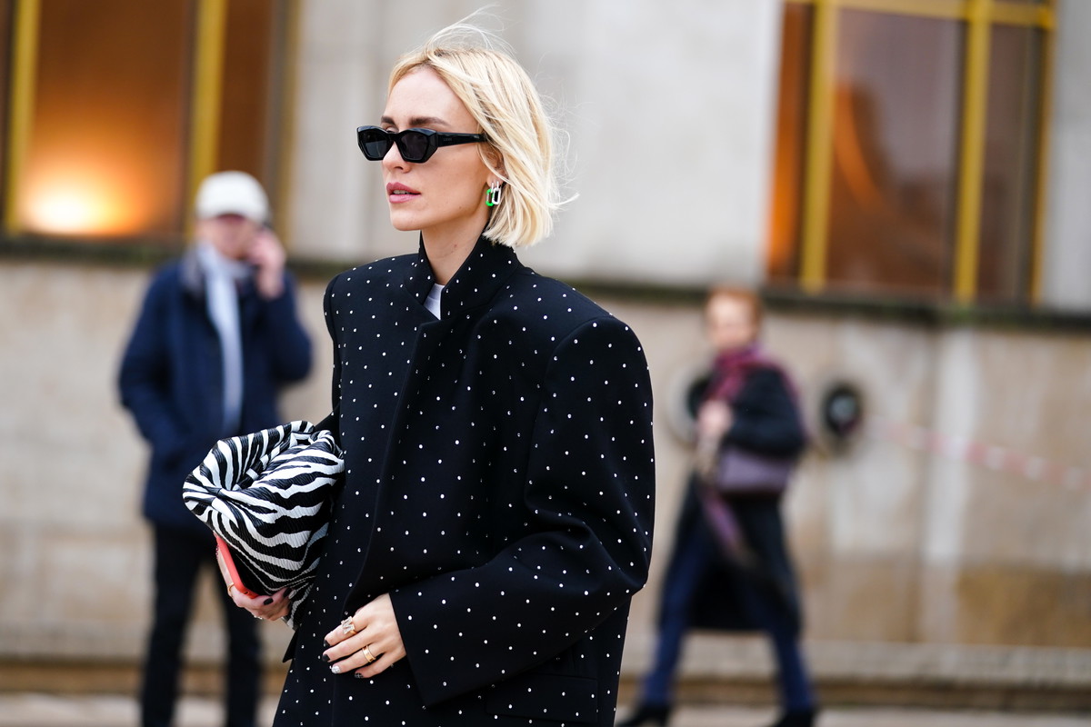 polka dot jacket