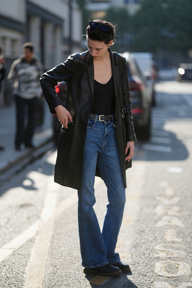 Gloss Flare – denim z efektem tafli lodu na zimę