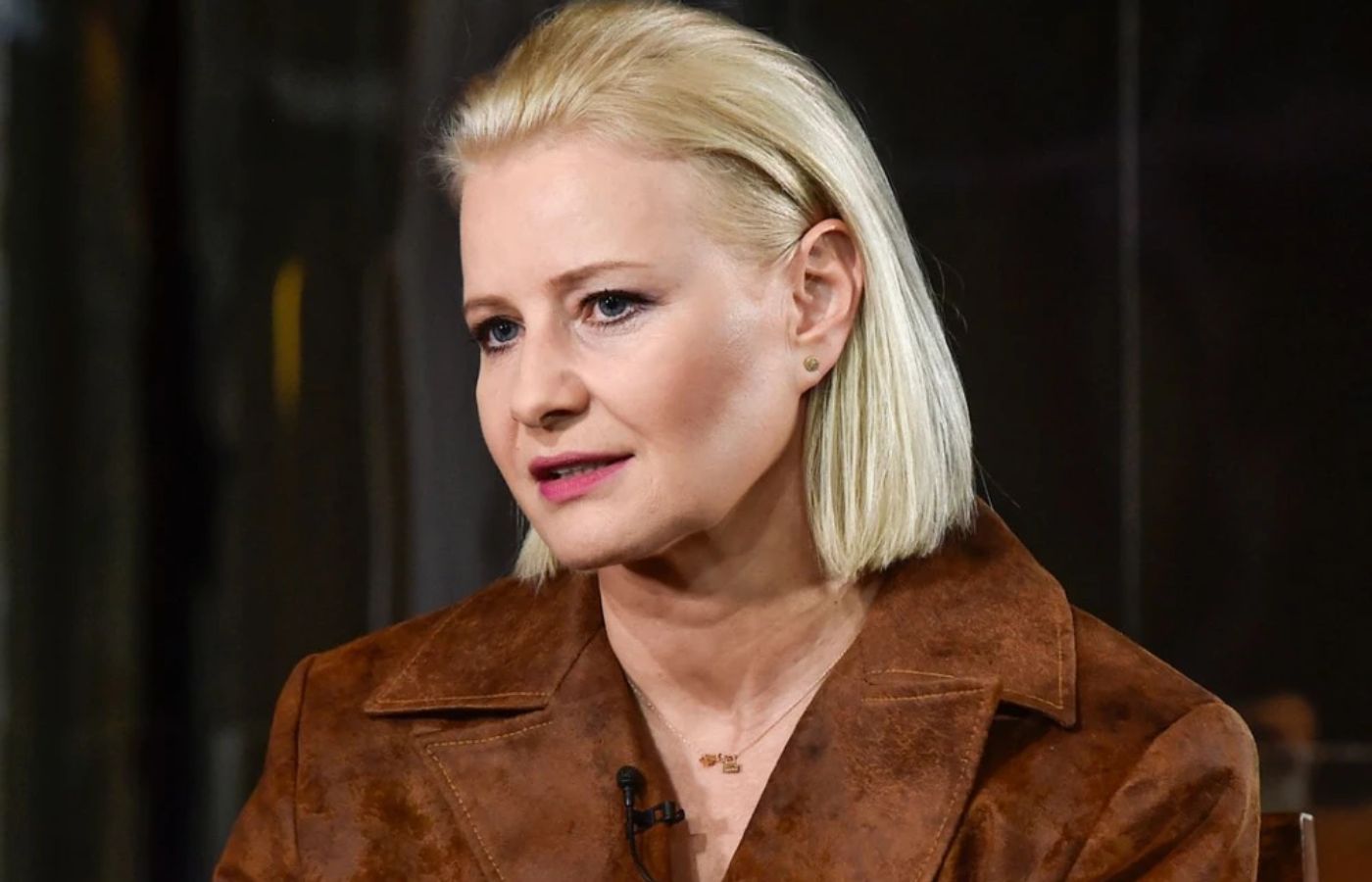 Małgorzata Kożuchowska w białym total look'u