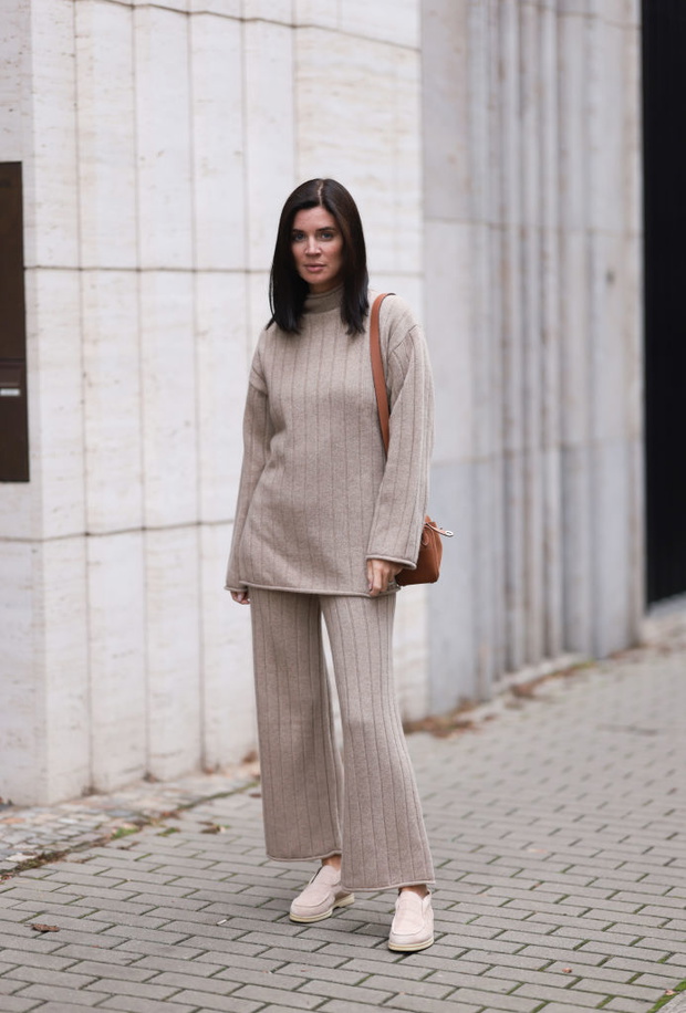 Dzianinowy set „Siberian Cream” – najprzytulniejszy look zimy