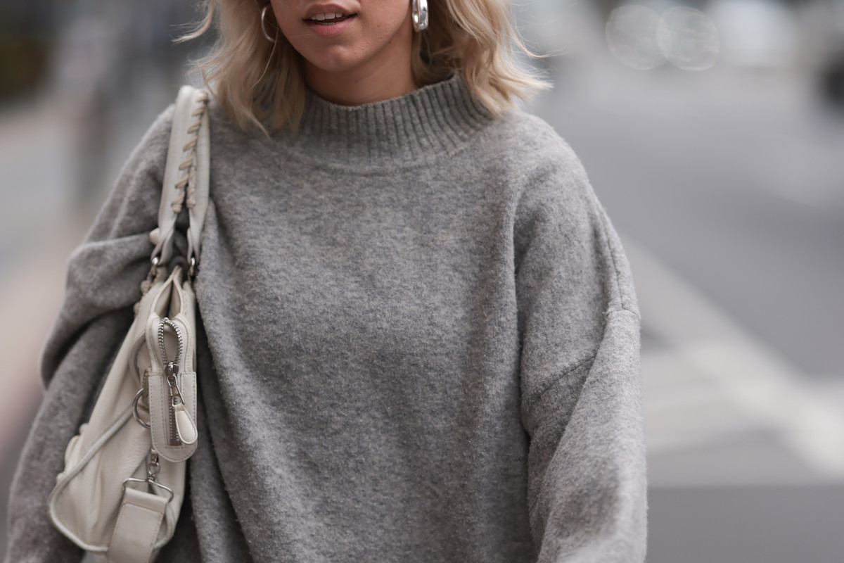 mock neck jumper