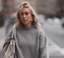 mock neck jumper