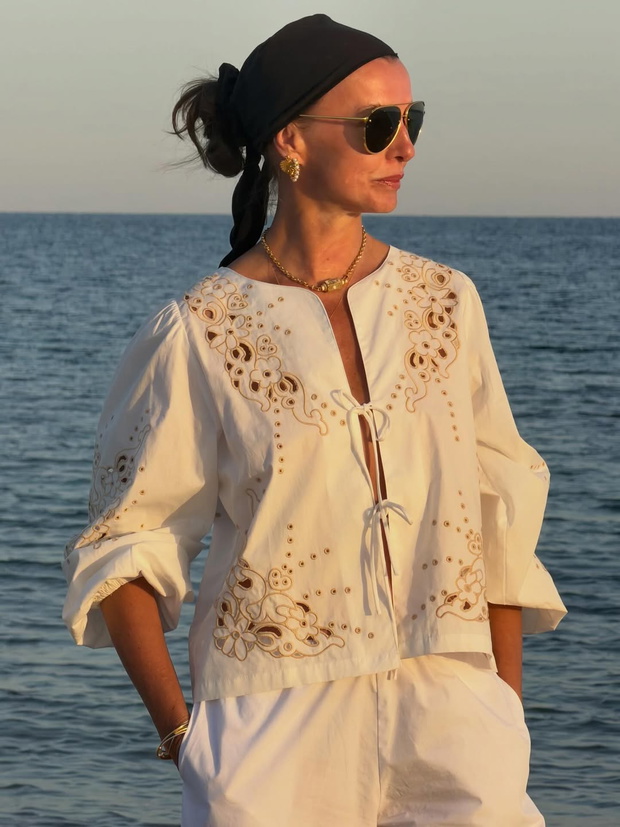 Kasia Sokołowska - koszula cloud dancer