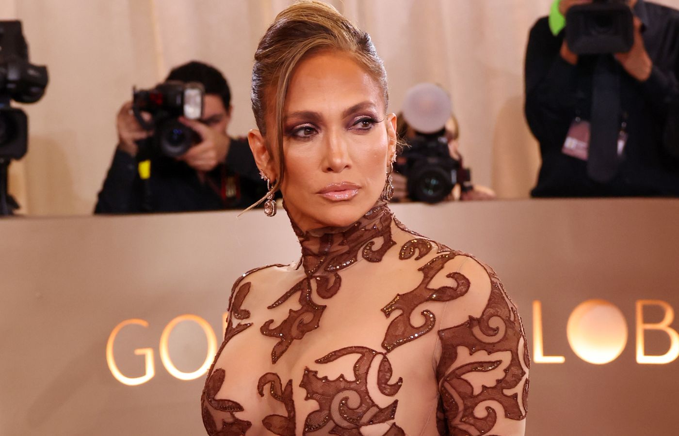 Jennifer Lawrence i Jennifer Lopez na Złotych Globach 2026