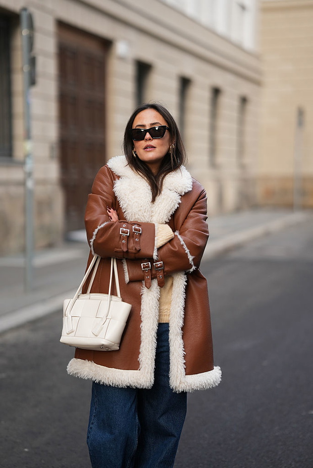 Aviator Shearling – najmodniejszy kożuch zimy 2025/2026
