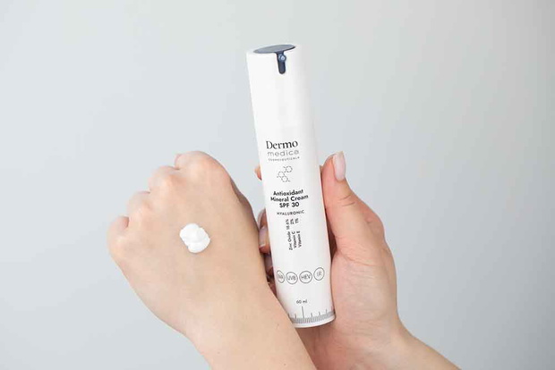 Dermomedica Antioxidant Mineral Cream SPF 30 Przeciwstarzeniowy krem antyoksydacyjny z filtrem