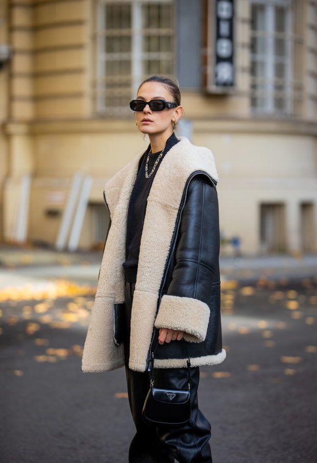 Aviator Shearling – najmodniejszy kożuch zimy 2025/2026