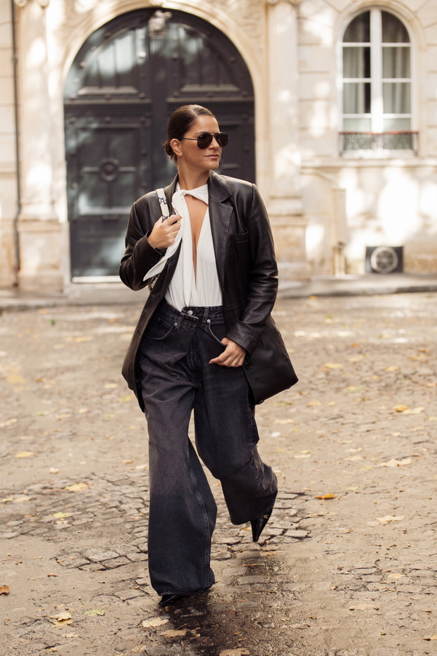 Street Style - Paris Fashion Week - Womenswear Spring Summer 2026 - Day Six