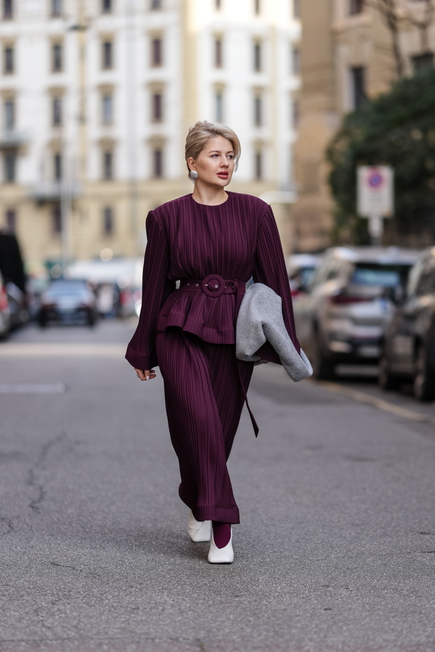 Stylizacje z bluzką z baskinką