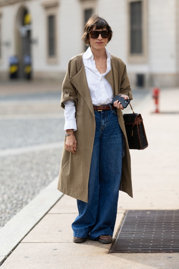 Street Style - Day 6 - Milan Fashion Week - Womenswear Spring/Summer 2025