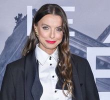 Kasia Sokołowska w czapce puffette