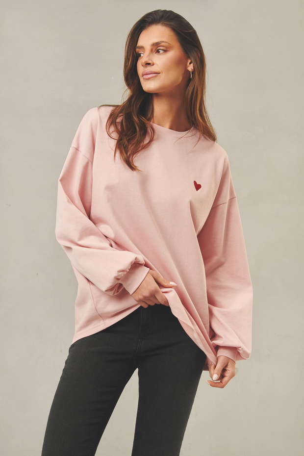 Bluza z miłosnym nadrukiem