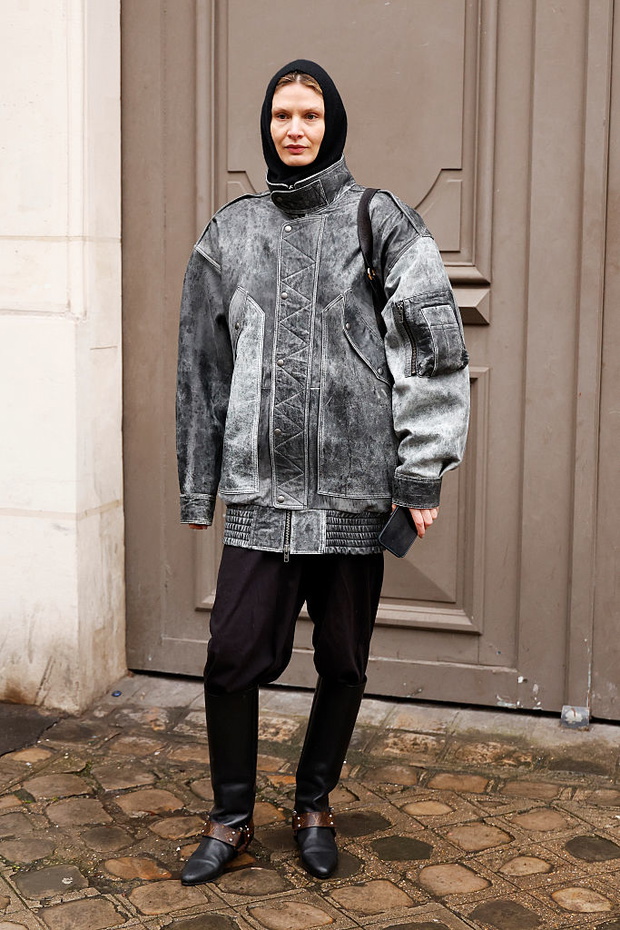 Retro Leather 2026. Znoszona skórzana kurtka w modzie