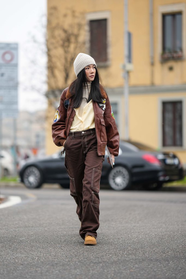Street Style - Day 4 - Milan Fashion Week Womenswear Fall/Winter 2023/2024