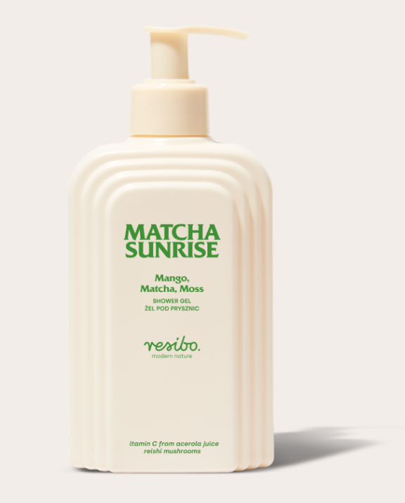 Resibo i Matcha Sunrise czyli pięknie pachnący żel pod prysznic