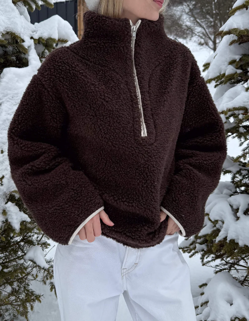 polar wełniany bluza wełniana
