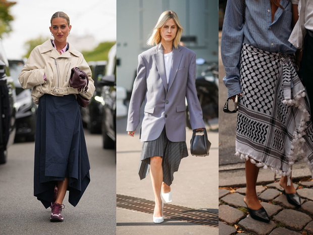 Jak nosić handkerchief skirt? Inspiracje street fashion