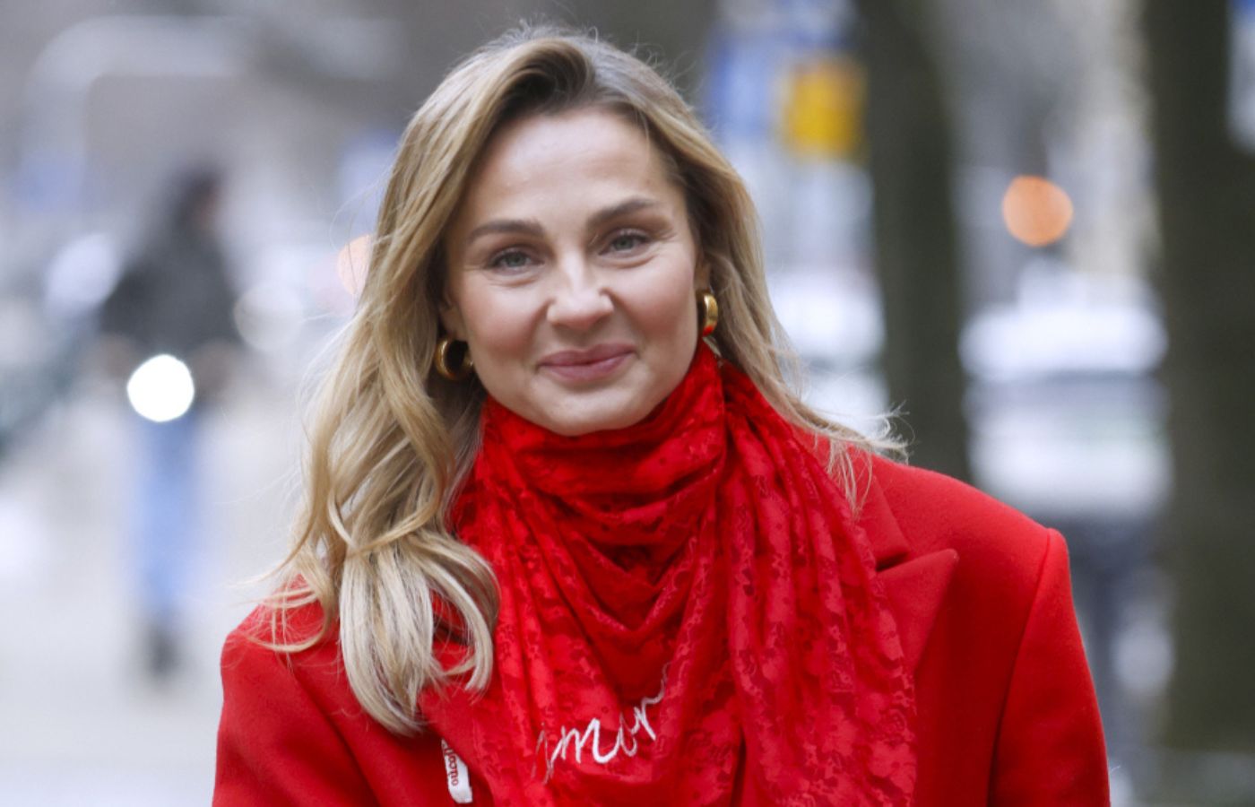 Małgorzata Socha w marynarce na wiosnę 2026
