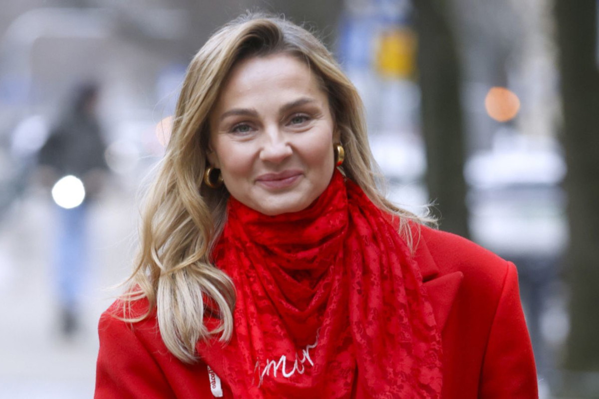 Małgorzata Socha w marynarce na wiosnę 2026