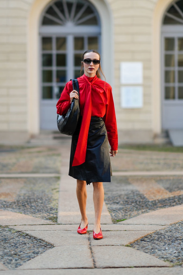 Street Style - Day 4 - Milan Fashion Week - Spring / Summer 2022