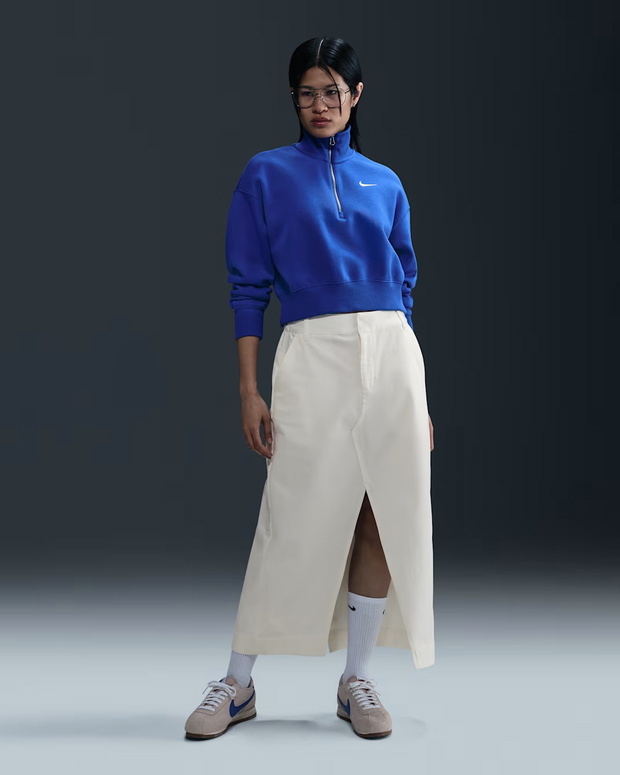 Spódnica midi w kolorze „sail” Nike Sportswear
