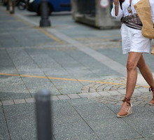 espadryle na koturnie
