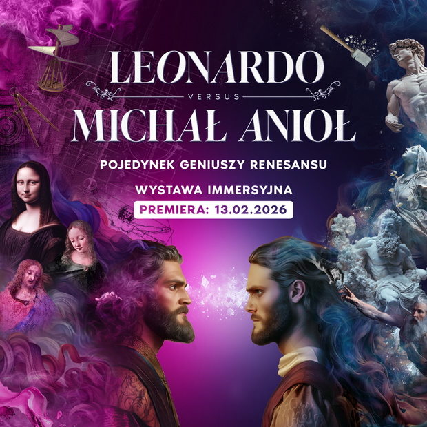 4. Leonardo versus Michał Anioł. Pojedynek geniuszy Renesansu.