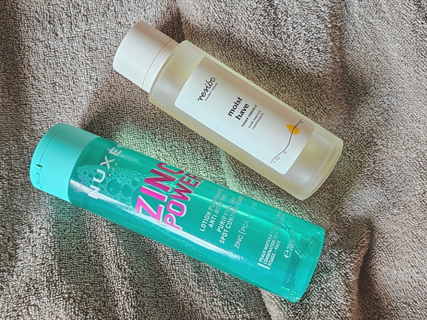 Tonik Nuxe Zinc Power / Esencja Resibo Moist Have