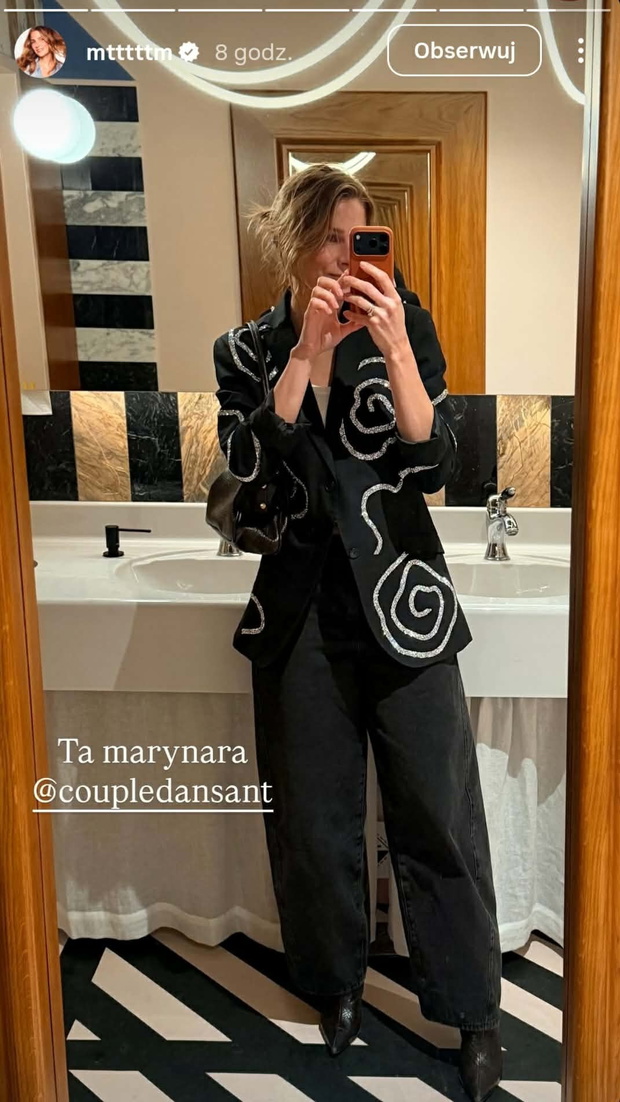 Art deco blazer 2026. Nowa czarna marynarka