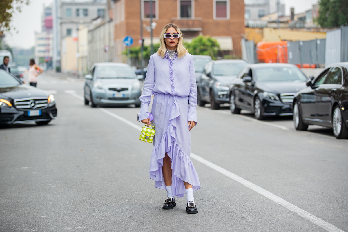 Iced lavender 2026. Sukienka Zary hitem wiosny