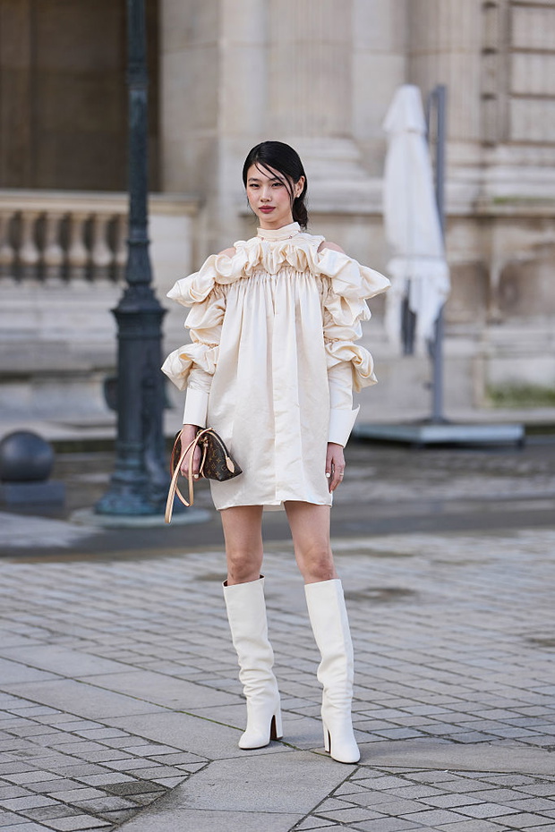 Street Style - Paris Fashion Week - Womenswear Fall/Winter 2026/2027 - Day 9