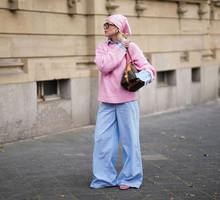 Baleriny „tressées” w kolorze "milky cherry" z H&M to mój nietypowy wybór na wiosnę 2026