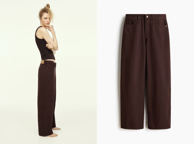 Espresso jeans z H&M