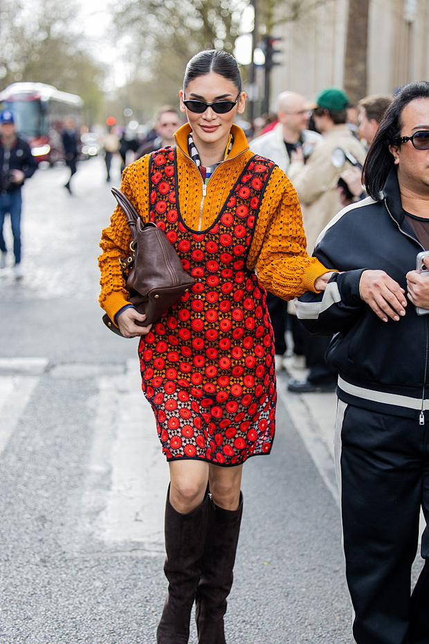 Street Style - Paris Fashion Week - Womenswear Fall/Winter 2026/2027 - Day 9