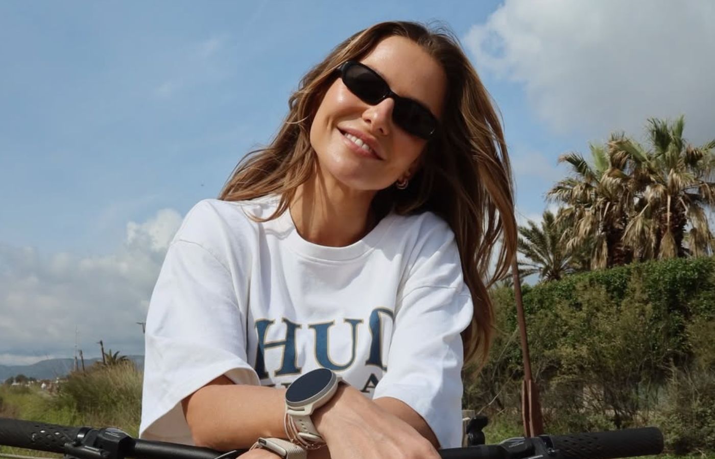 Anna Lewandowska w modnych sneakersach na wiosnę