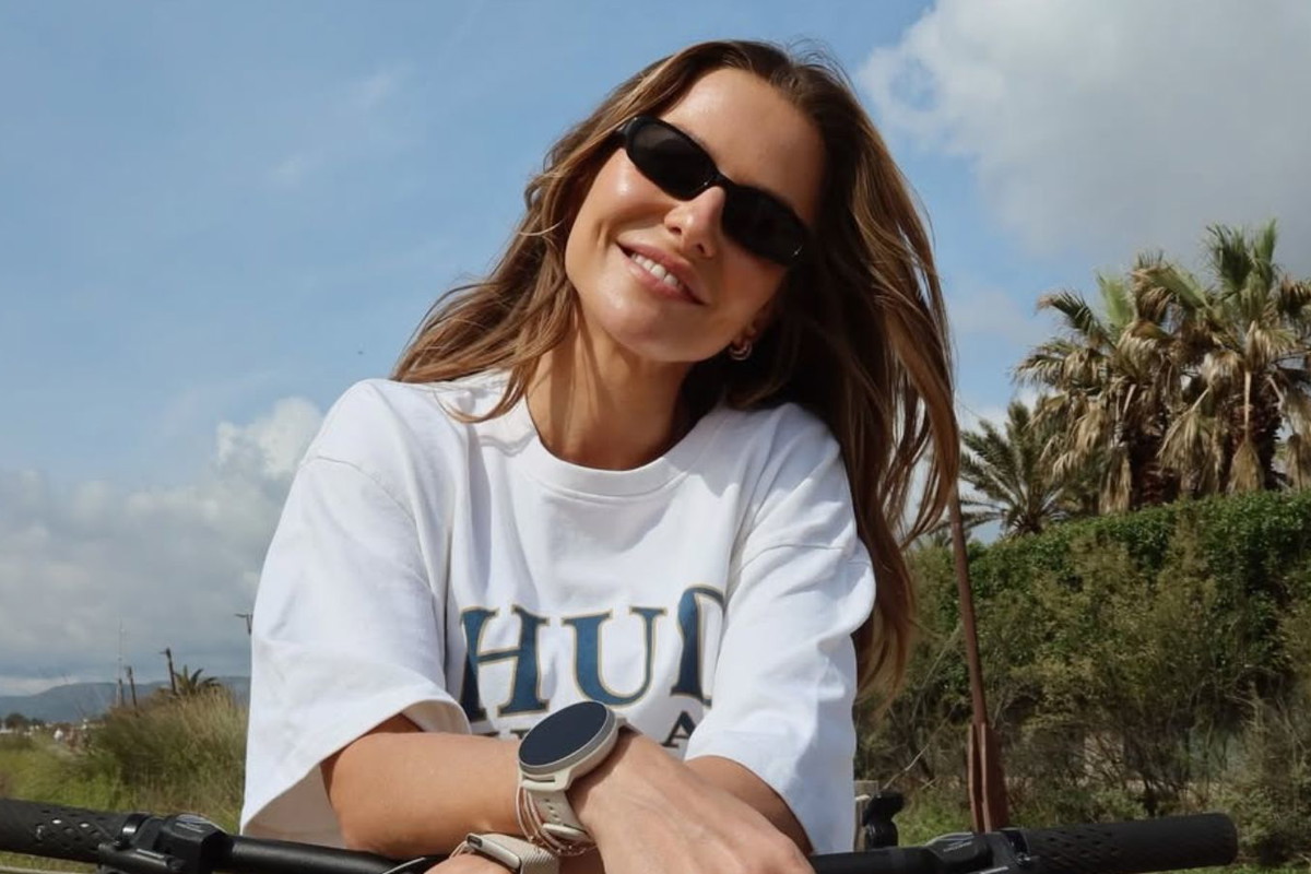 Anna Lewandowska w modnych sneakersach na wiosnę