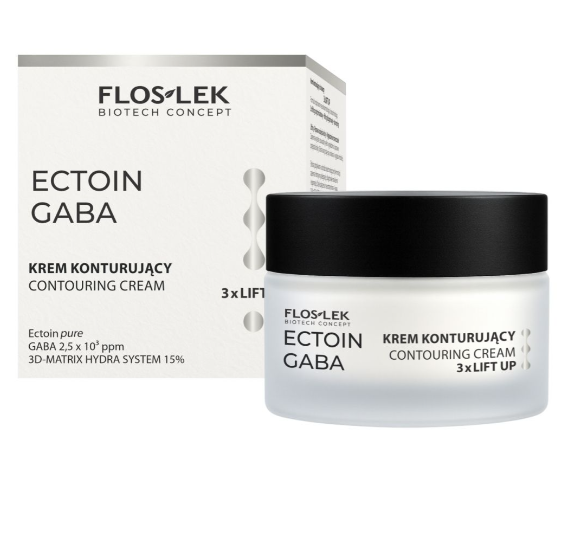 Krem konturujący do twarzy 3× LIFT UP 50 ml ECTOIN GABA - Floslek