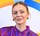 Magda Boczarska w płaszczu na wiosnę