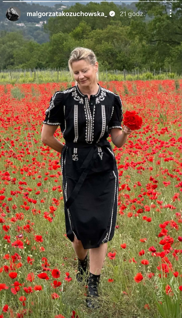 Letnia stylizacja Małgorzaty Kożuchowskiej