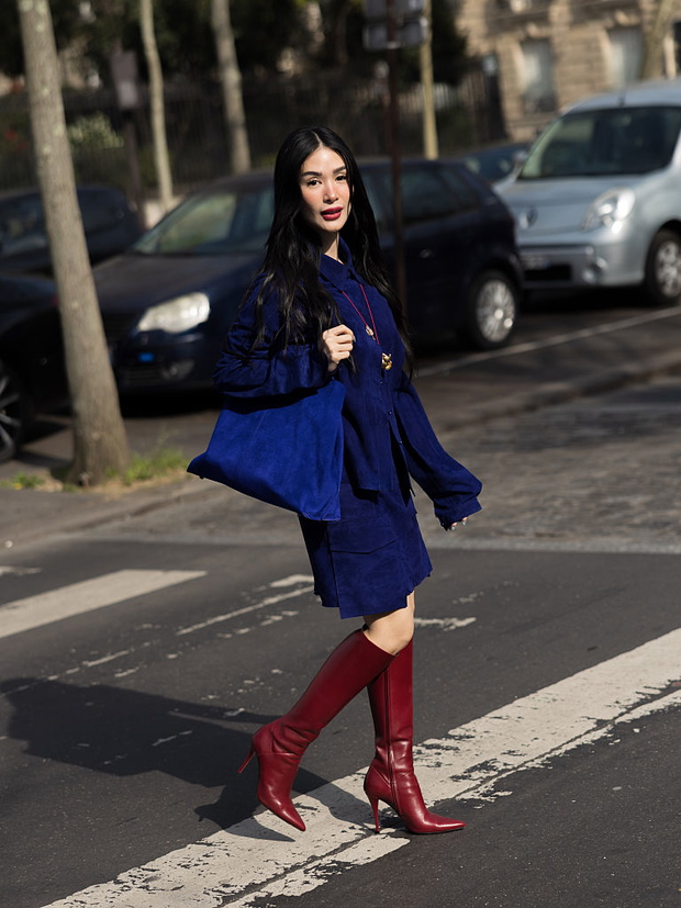 Red and blue pairing – modne kolory 2026