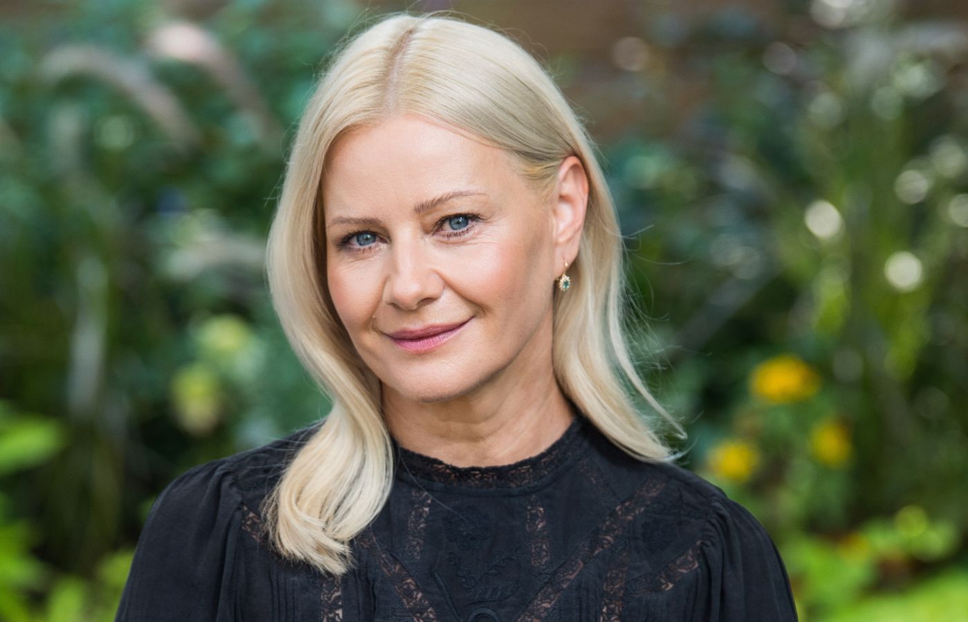 Małgorzata Kożuchowska w garniturze na lato